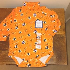 Kiks 12 m or 24 month Halloween onsie long sleeve snap crotch infant boys girls